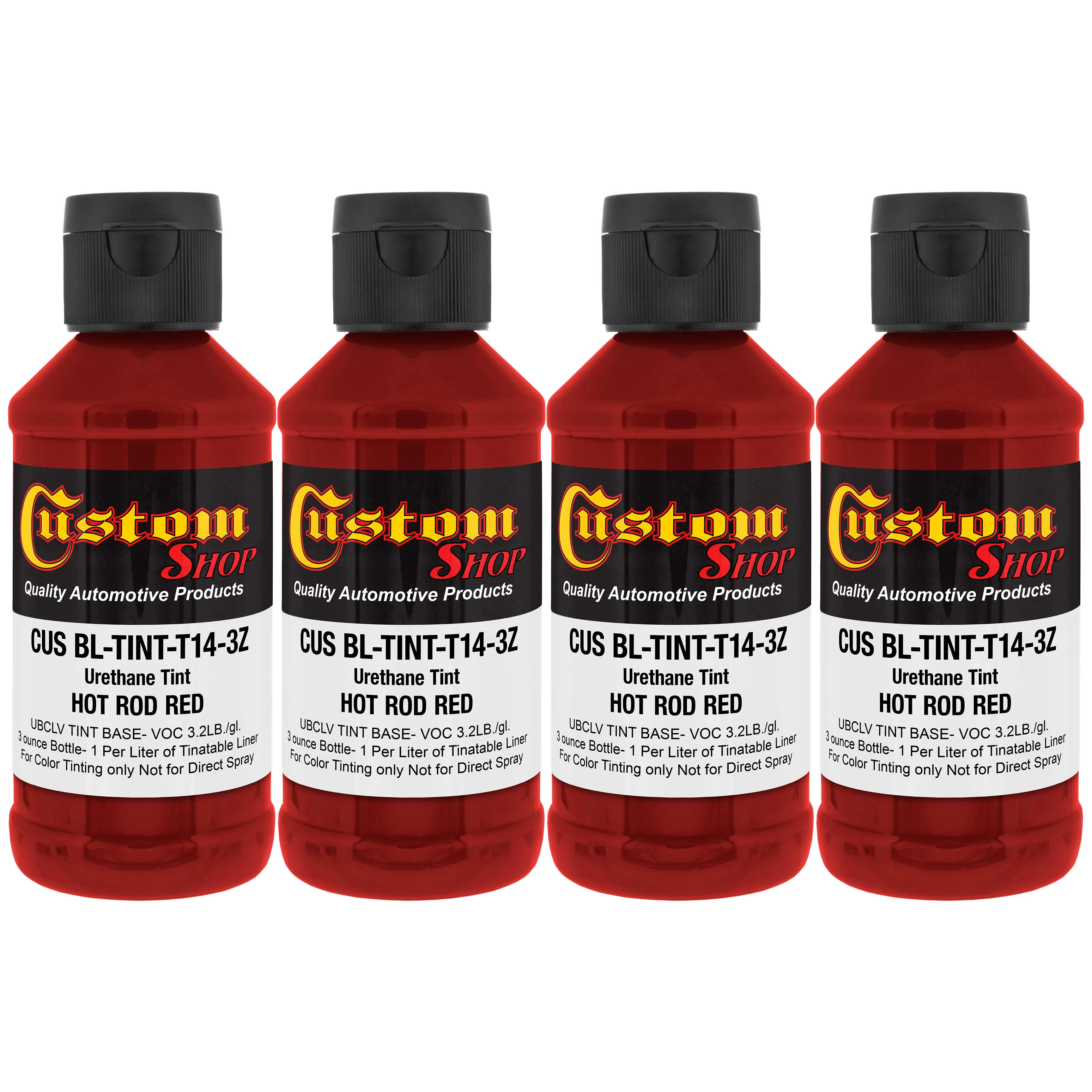 Custom Coat Bedliner - Hot Rod Red